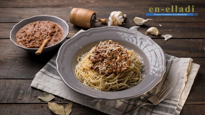 Spaghetti mit Heickfleisch