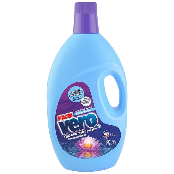 Flos Vero Waschflüssigkeit mit Seerosenduft, 3 lt