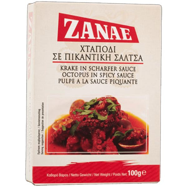 Krake - Oktapus in Scharfer Sauce Zanae 100g