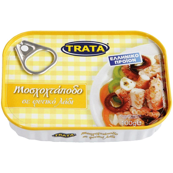 Oktapus in Pflanzenöl 100g Trata