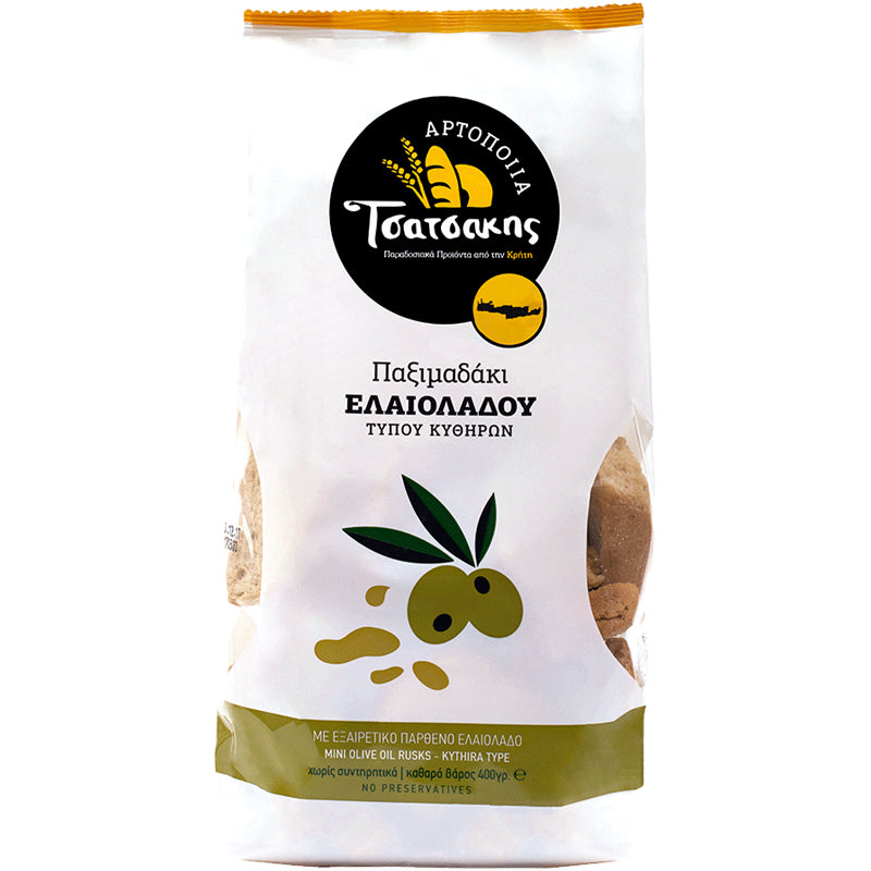 Paximadaki mit olivenöl Art von Kythera Tsatsakis 400g